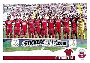 Cromo Squadra - Cittadella - Calciatori 2012-2013 - Panini