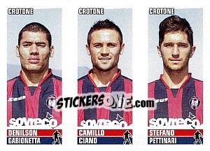 Sticker Gabionetta / Ciano / Pettinari - Calciatori 2012-2013 n. 554 - Panini