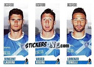 Sticker Laurini / Regini / Lorenzo Tonelli - Calciatori 2012-2013 n. 557 - Panini