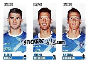 Figurina Elseid Hysaj / Valdifiori / Cristiano - Calciatori 2012-2013 - Panini
