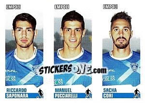 Sticker Riccardo Saponara / Pucciarelli / Cori - Calciatori 2012-2013 - Panini