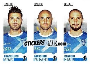 Sticker Francesco Tavano / Massimo Maccarone / Coralli - Calciatori 2012-2013 n. 561 - Panini