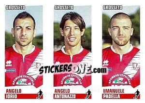 Sticker Iorio / Antonazzo / Padella - Calciatori 2012-2013 - Panini