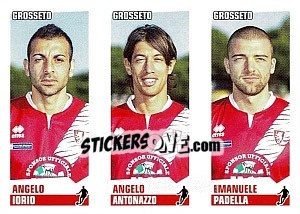 Sticker Iorio / Antonazzo / Padella - Calciatori 2012-2013 n. 565 - Panini