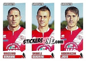 Sticker Bonanni / Quadrini / Jadid - Calciatori 2012-2013 n. 568 - Panini
