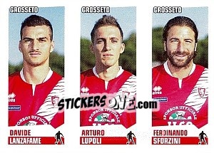 Sticker Lanzafame / Lupoli / Sforzini - Calciatori 2012-2013 - Panini