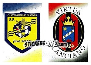 Figurina Scudetto Juve Stabia - Virtus Lanciano