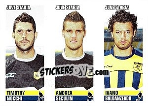 Cromo Nocchi / Seculin / Baldanzeddu - Calciatori 2012-2013 - Panini