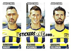 Sticker Maury / Dicuonzo / Figliomeni - Calciatori 2012-2013 n. 572 - Panini