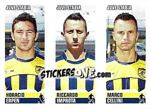 Sticker Erpen / Improta / Cellini - Calciatori 2012-2013 n. 575 - Panini