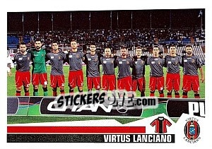Cromo Squadra - Virtus Lanciano - Calciatori 2012-2013 - Panini