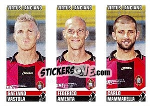 Sticker Vastola / Amenta / Mammarella - Calciatori 2012-2013 n. 580 - Panini