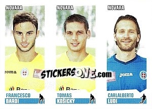 Sticker Bardi - Košický - Ludi - Calciatori 2012-2013 n. 601 - Panini