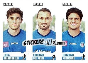 Sticker Ghiringhelli / Del Prete / Perticone - Calciatori 2012-2013 n. 603 - Panini