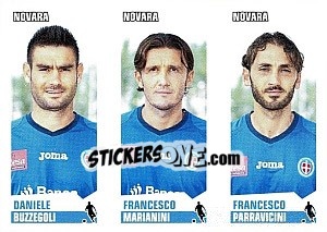 Sticker Buzzegoli / Marianini / Parravicini - Calciatori 2012-2013 - Panini