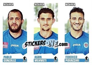 Sticker González / Mehmeti / Piovacarri - Calciatori 2012-2013 n. 606 - Panini