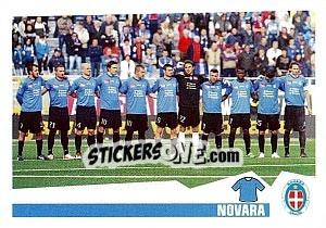 Sticker Squadra - Novara - Calciatori 2012-2013 - Panini