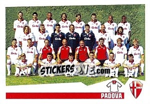 Cromo Squadra - Padova - Calciatori 2012-2013 - Panini