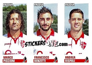 Cromo Piccioni / Renzetti / Rispoli - Calciatori 2012-2013 - Panini