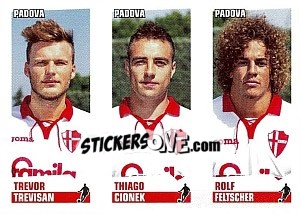 Sticker Trevisan / Cionek / Feltscher - Calciatori 2012-2013 - Panini