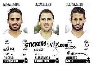Figurina Bencivenga / Ranellucci / Masi - Calciatori 2012-2013 - Panini