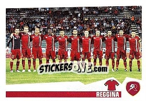 Figurina Squadra - Reggina - Calciatori 2012-2013 - Panini