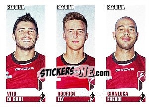 Sticker Di Bari / Rodrigo Ely / Freddi - Calciatori 2012-2013 n. 625 - Panini