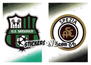 Cromo Scudetto Sassuolo - Spezia - Calciatori 2012-2013 - Panini