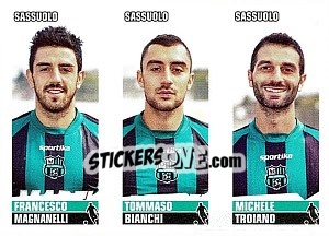 Sticker Magnanelli / Bianchi / Troiano - Calciatori 2012-2013 n. 634 - Panini