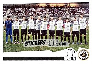 Sticker Squadra - Spezia - Calciatori 2012-2013 - Panini