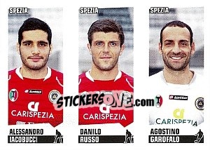 Figurina Iacobucci / Russo / Garofalo - Calciatori 2012-2013 - Panini