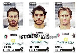 Sticker Madonna / Schiavi / Goian - Calciatori 2012-2013 n. 640 - Panini