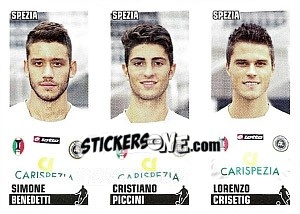 Sticker Benedetti / Piccini / Crisetig - Calciatori 2012-2013 - Panini