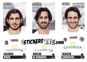 Sticker Bovo / Davide Di Gennaro / Sansovini - Calciatori 2012-2013 n. 643 - Panini