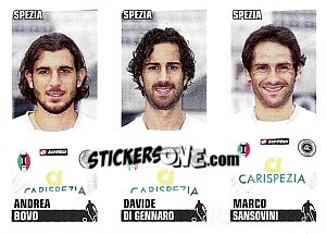 Sticker Bovo / Davide Di Gennaro / Sansovini - Calciatori 2012-2013 - Panini