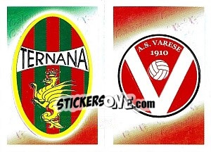 Sticker Scudetto Ternana - Varese - Calciatori 2012-2013 - Panini