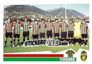 Cromo Squadra - Ternana - Calciatori 2012-2013 - Panini