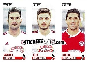 Sticker Bressan / Bastianoni / Carrozzieri - Calciatori 2012-2013 n. 654 - Panini