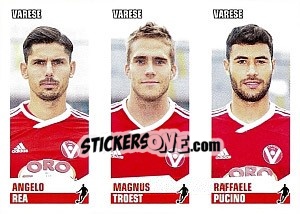 Sticker Rea / Troest / Pucino - Calciatori 2012-2013 - Panini