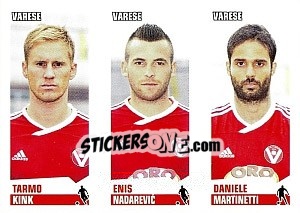 Sticker Kink / Nadarevic / Martinetti - Calciatori 2012-2013 n. 658 - Panini