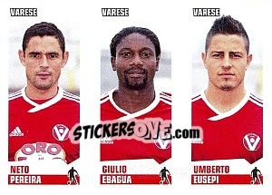 Sticker Neto Pereira / Ebagua / Eusepi - Calciatori 2012-2013 n. 659 - Panini