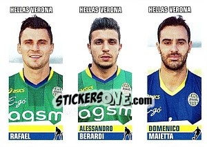 Sticker Rafael / Berardi / Maietta - Calciatori 2012-2013 n. 661 - Panini