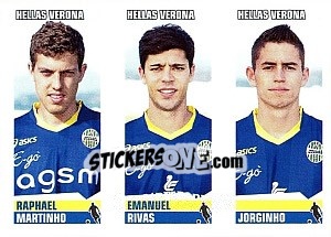 Cromo Martinho / Rivas / Jorginho - Calciatori 2012-2013 - Panini