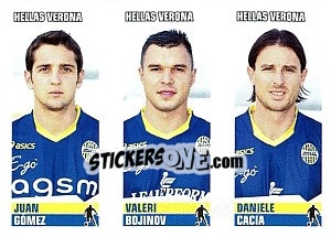 Sticker Gómez / Valeri Bojinov / Cacia - Calciatori 2012-2013 - Panini