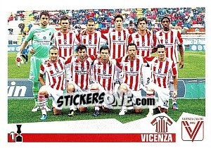 Sticker Squadra - Vicenza - Calciatori 2012-2013 - Panini