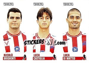 Sticker Brighenti / Castiglia / Di Matteo - Calciatori 2012-2013 n. 671 - Panini