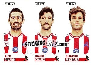 Figurina Pinardi / Gavazzi / Misuraca - Calciatori 2012-2013 - Panini