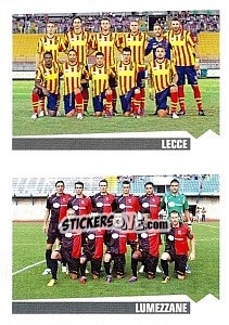 Figurina Squadra Lecce - Lumezzane - Calciatori 2012-2013 - Panini