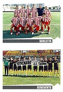 Sticker Squadra Barletta - Benevento - Calciatori 2012-2013 - Panini