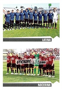 Figurina Squadra Latina - Nocerina - Calciatori 2012-2013 - Panini
